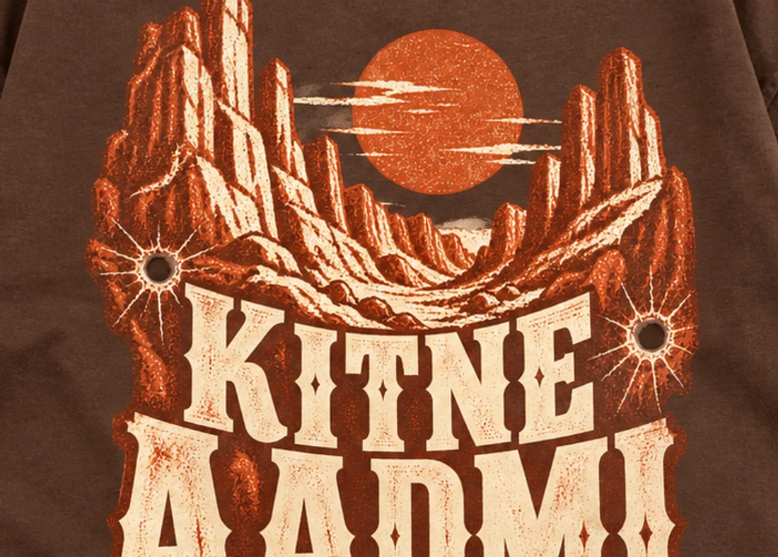 Close-up of the Kitne Aadmi The? print