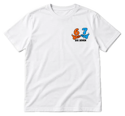 Six Seven Regular tee in White